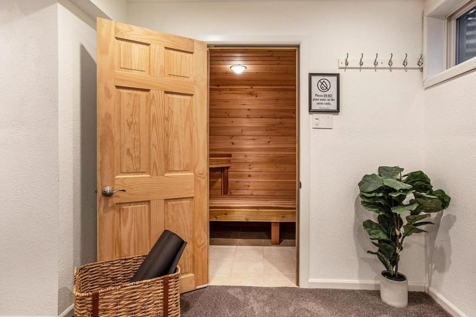 Suburban Sanctuary Sauna Tub Large Yard House in Westminster