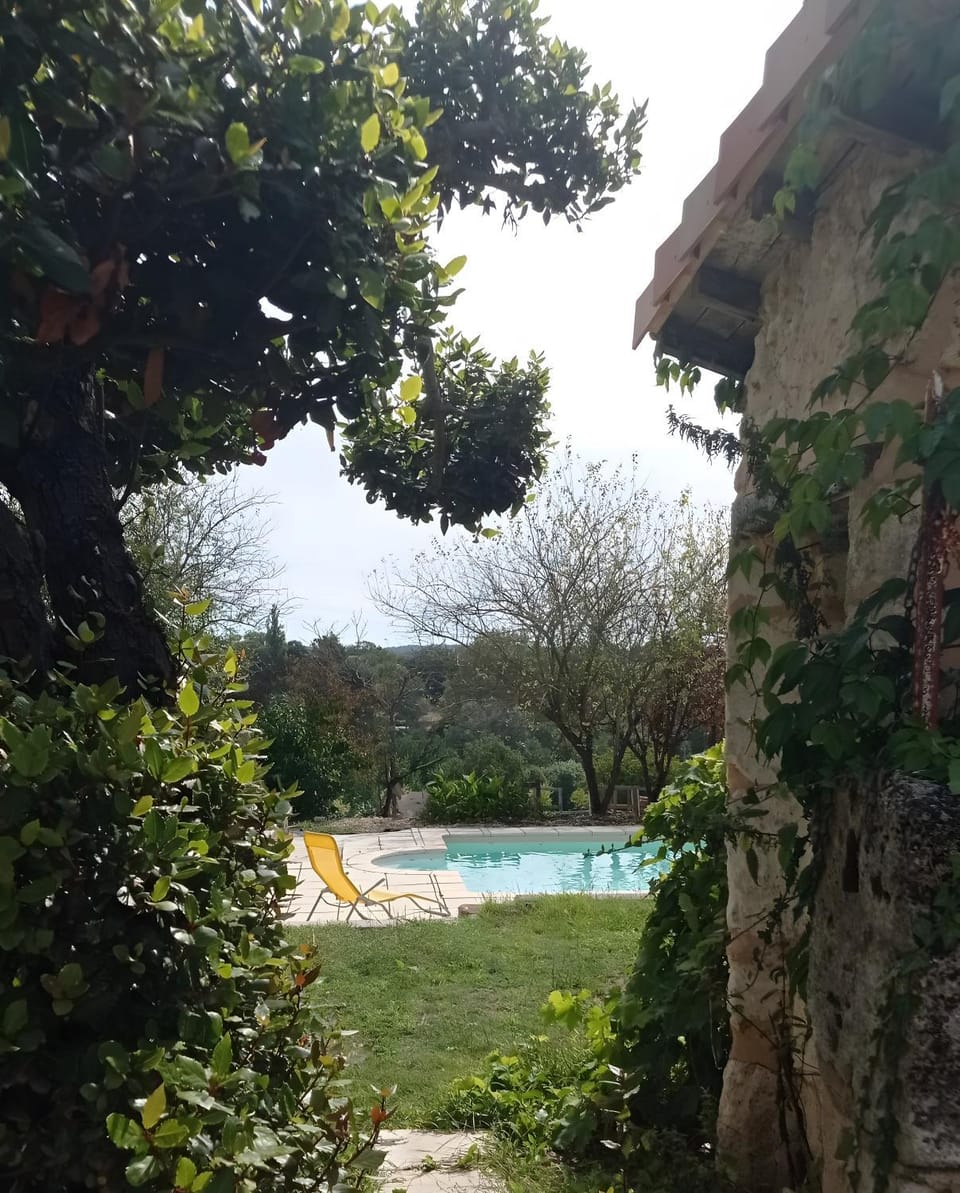 Property building, Living room, Swimming pool