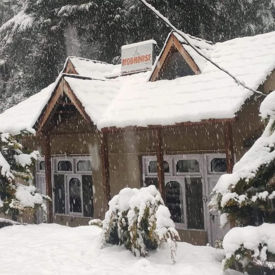 Property building, Day, Natural landscape, Winter, Mountain view