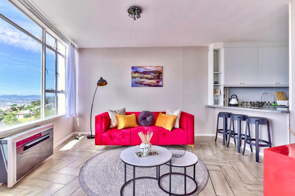 Natural landscape, View (from property/room), Living room, Seating area