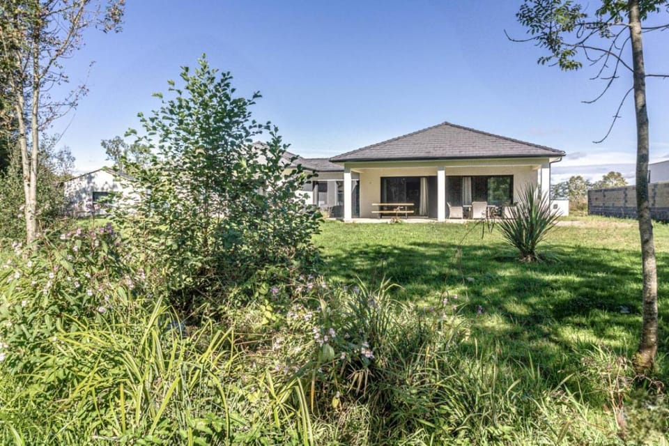 Property building, Garden view