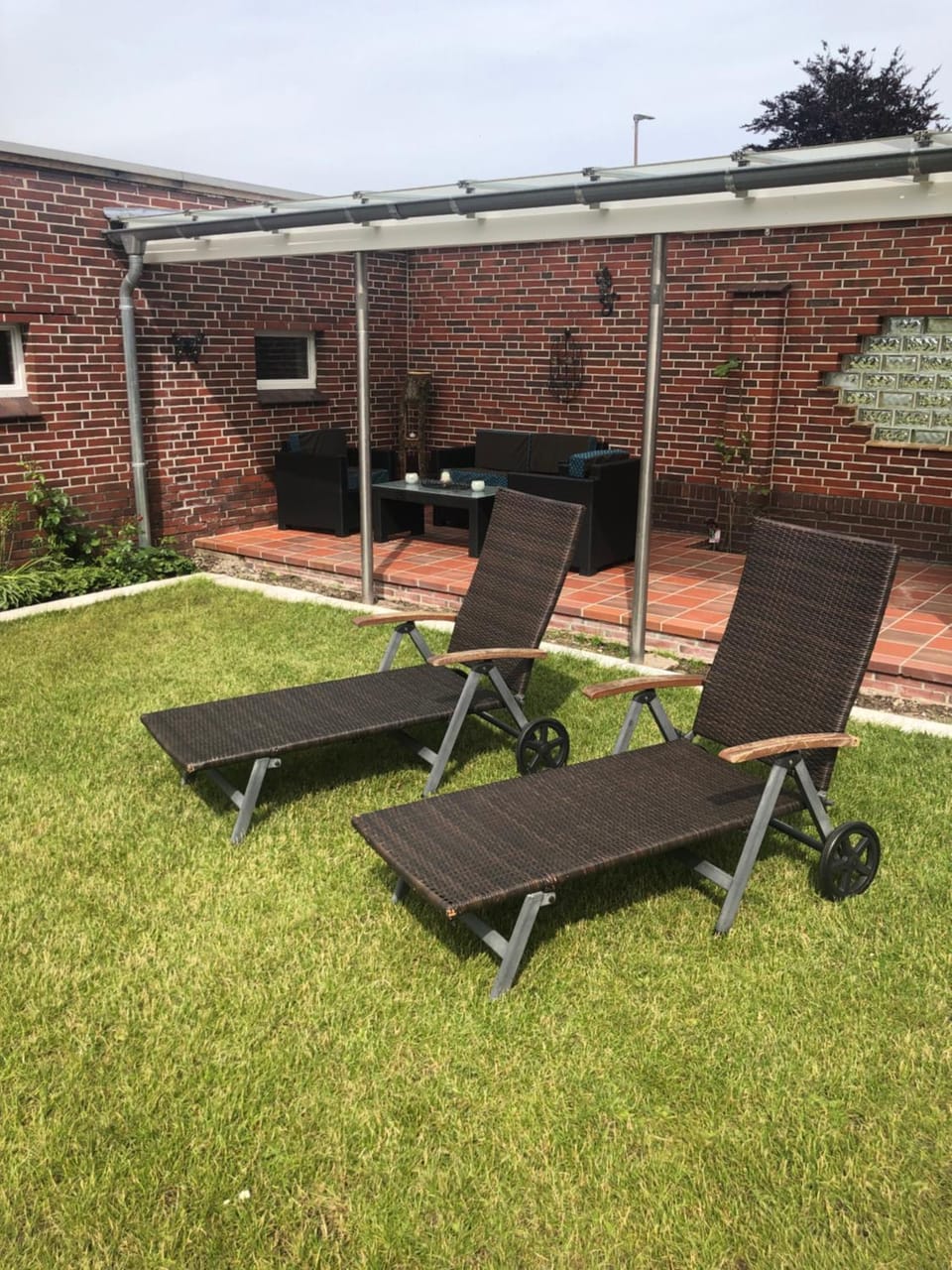 Garden, Balcony/Terrace, sunbed