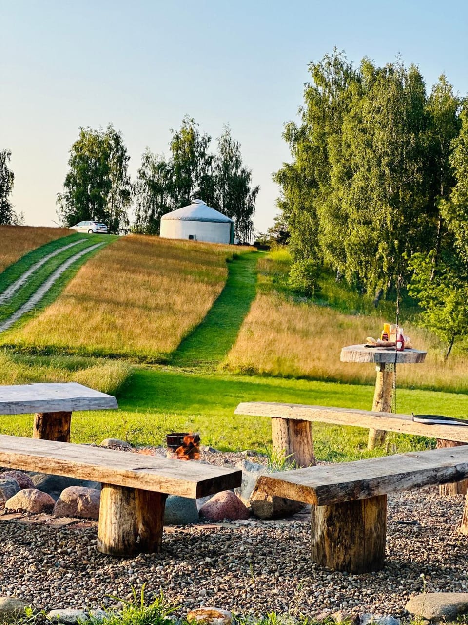 Property building, Off site, Summer, Time of day, Location