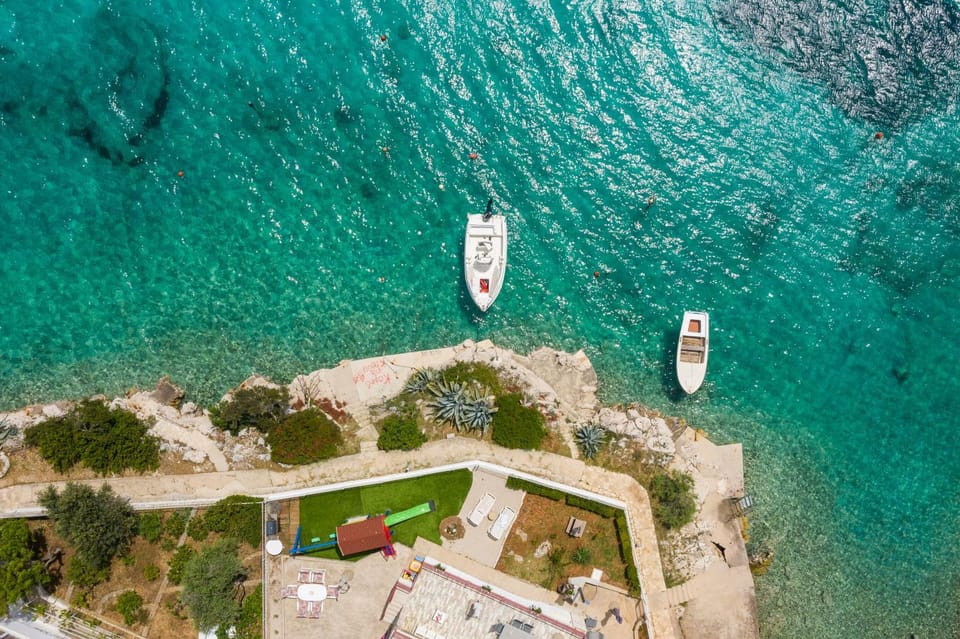 Bird's eye view, Sea view