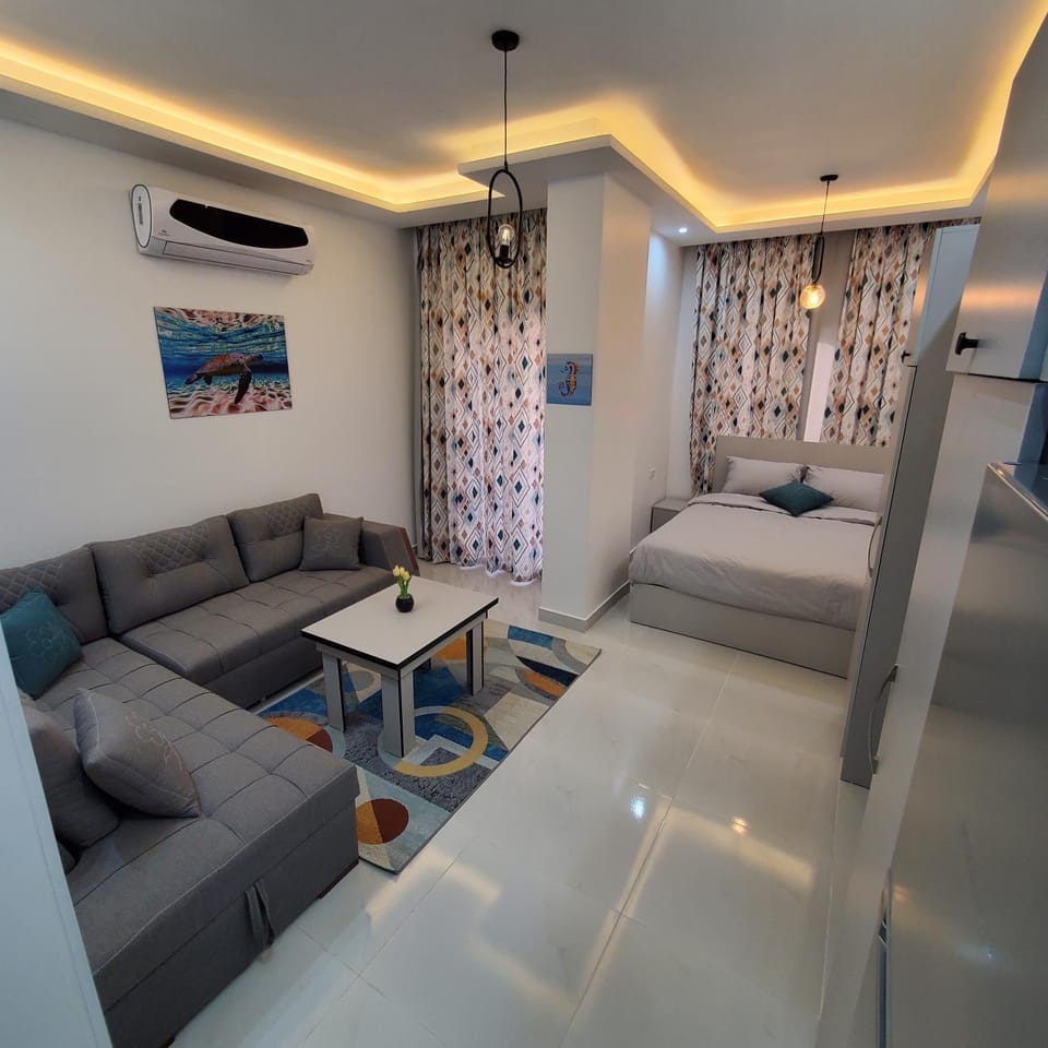 Photo of the whole room, Seating area, air conditioner