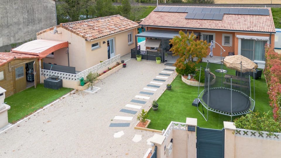 Property building, Swimming pool, Inner courtyard view
