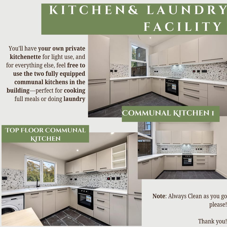 Communal kitchen, kitchen