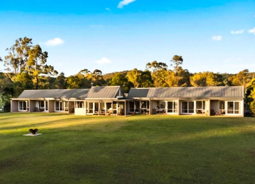Property building, Garden view