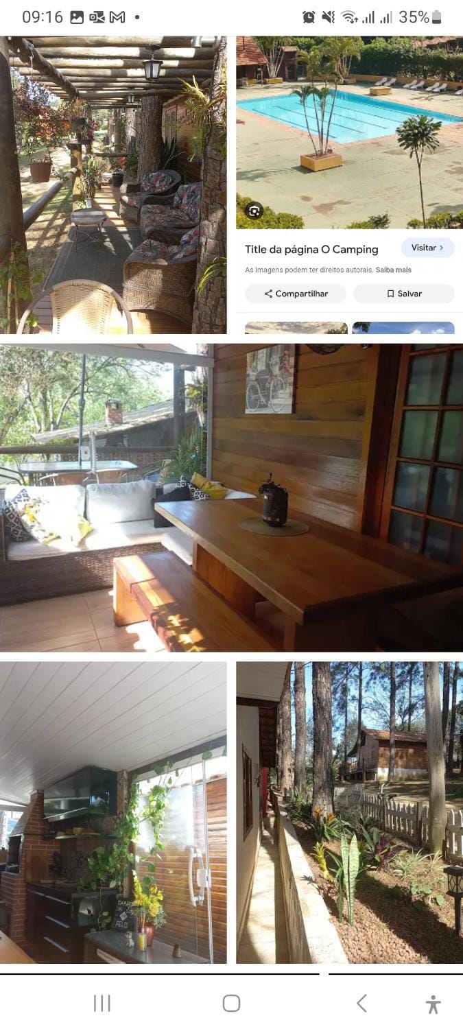 Chalé 1101 - Camping Carrion em Itu Em frente ao lago Luxury tent in State of São Paulo