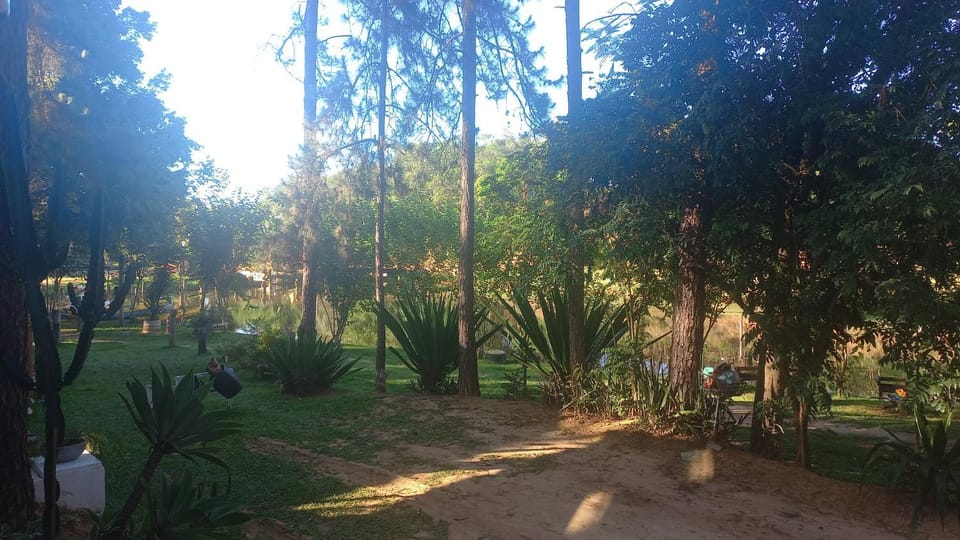 Chalé 1101 - Camping Carrion em Itu Em frente ao lago Luxury tent in State of São Paulo