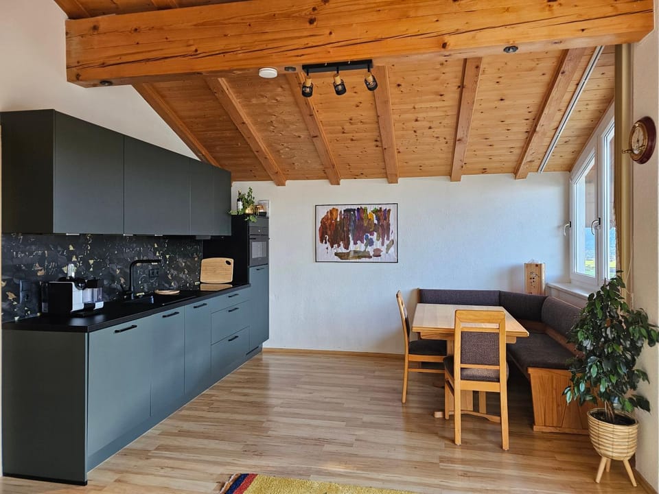 Kitchen or kitchenette, Dining area