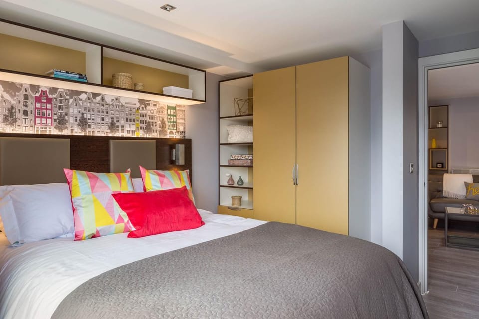 Bed, Bedroom, wardrobe