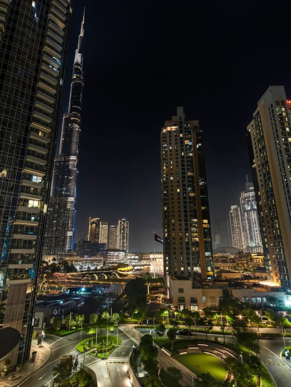 Night, City view