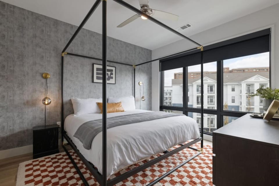 Bed, Bedroom