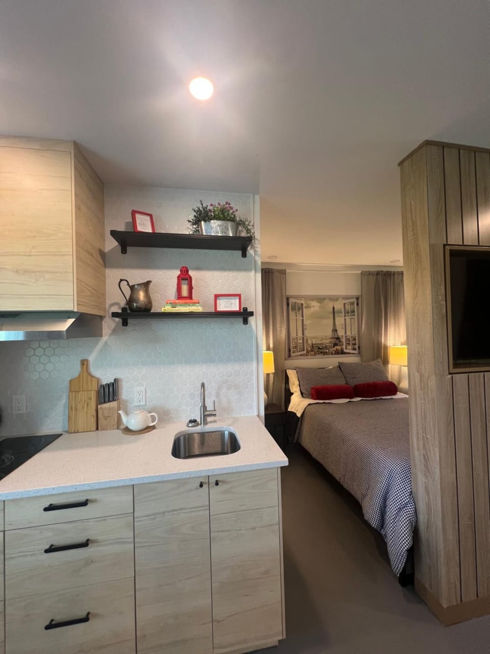 TV and multimedia, Kitchen or kitchenette, Bedroom