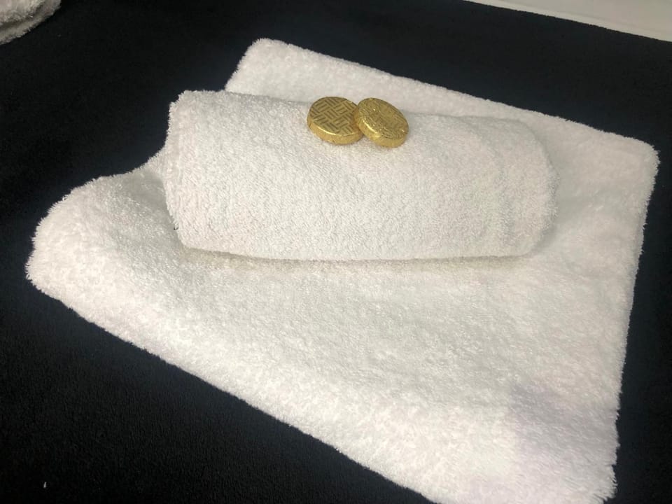 Decorative detail, towels