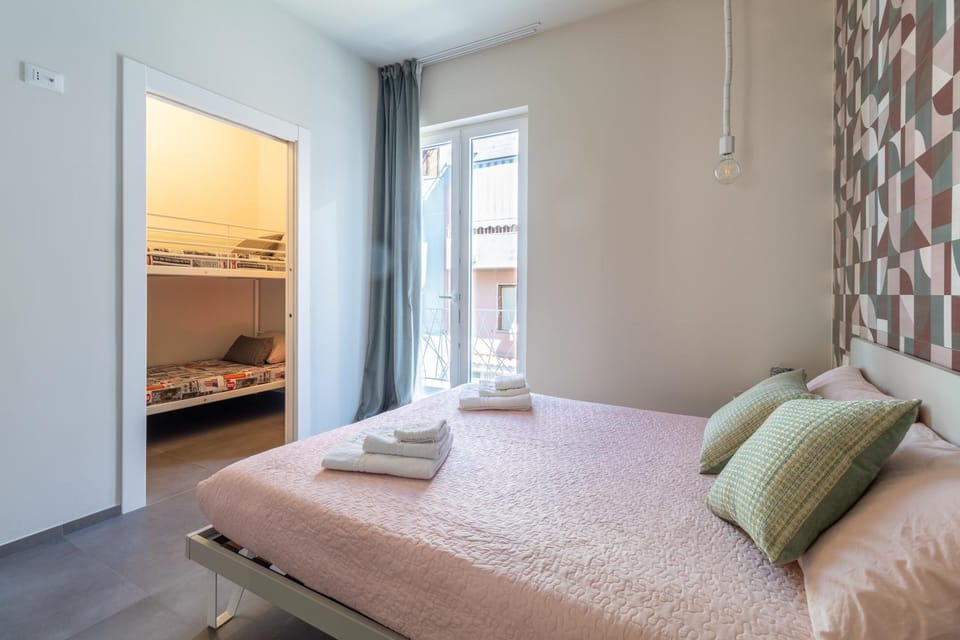 Property building, Living room, Bedroom