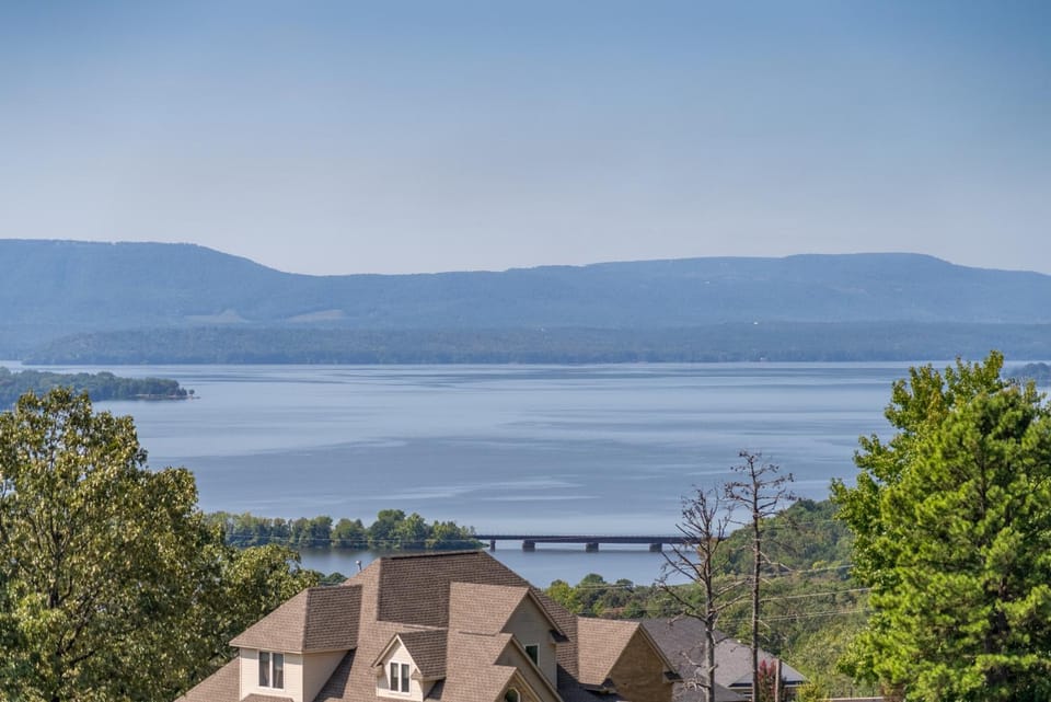 Adelines Lake View Elegant Home in Gated Community Sleeps 15 House in Russellville