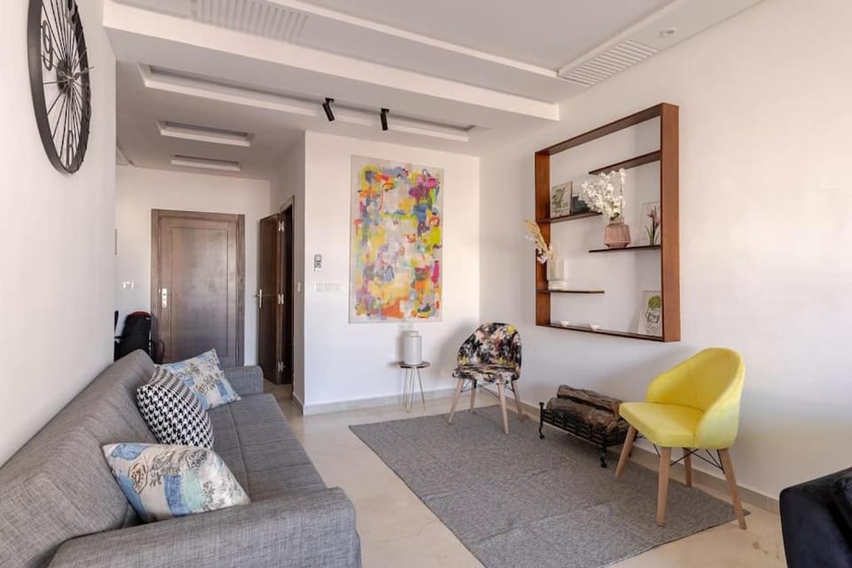 Living room, air conditioner