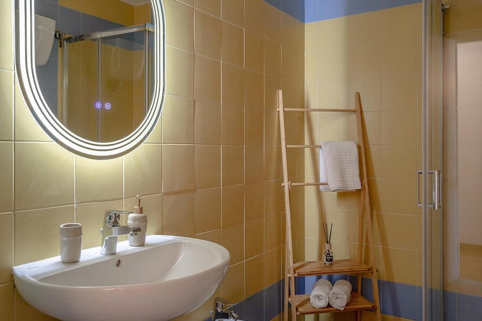 Shower, Bathroom, bidet, hair dryier, internet, towels