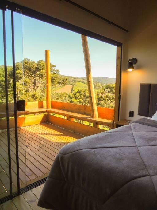 Cabana Mendoza - Busch Camping Chalet in State of Santa Catarina
