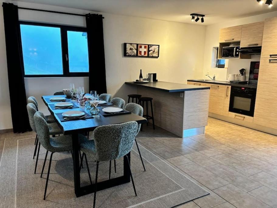 Le Savoisien, Appartement in centrum Chatel 150 m van ski-lift Apartment in Châtel