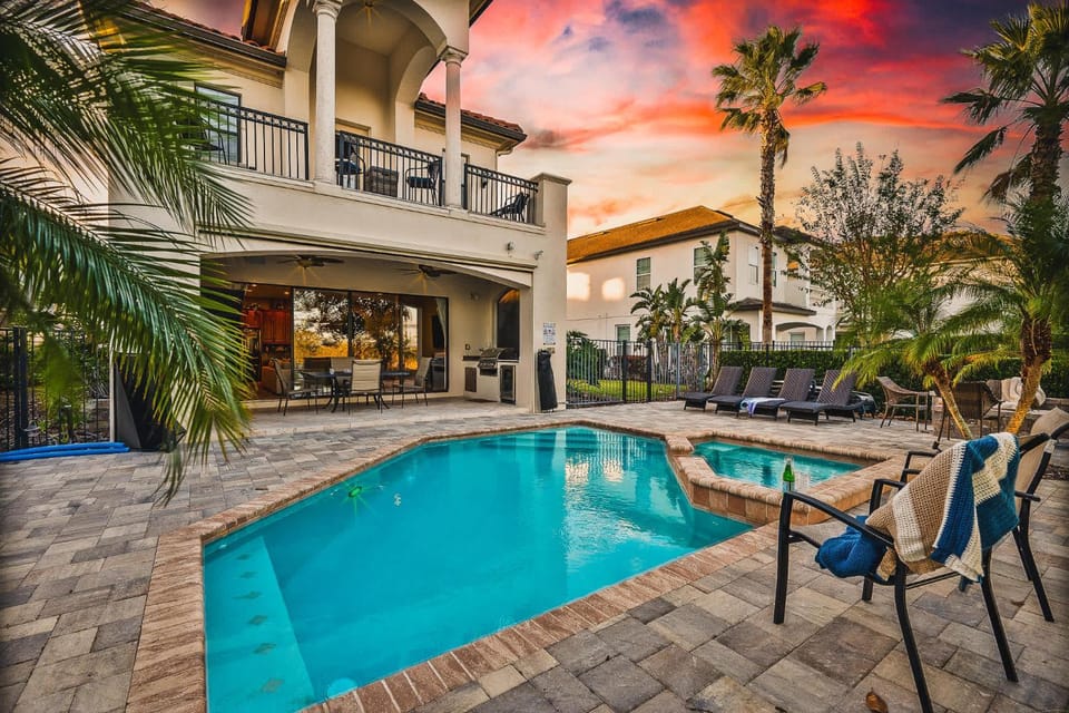 Villa w pool & hot tub at Reunion House in Osceola County