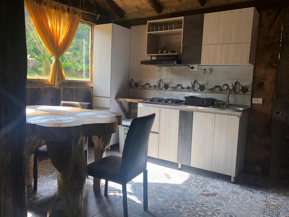 Kitchen or kitchenette, Dining area