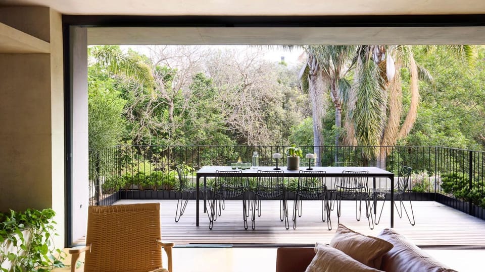 Balcony/Terrace, Dining area, Garden view