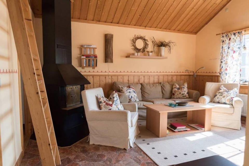 Sauna | Engine heater | Wood stove | TV House in Sweden