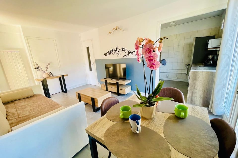 Charming T3 with balcony in the heart of Briançon Apartment in Briançon
