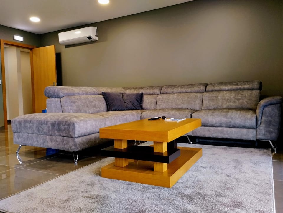 Living room, air conditioner