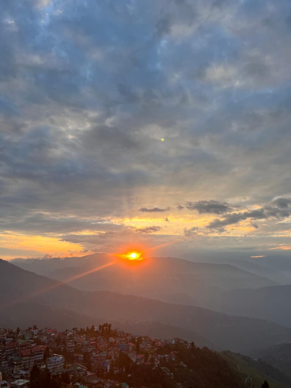 Natural landscape, Sunset