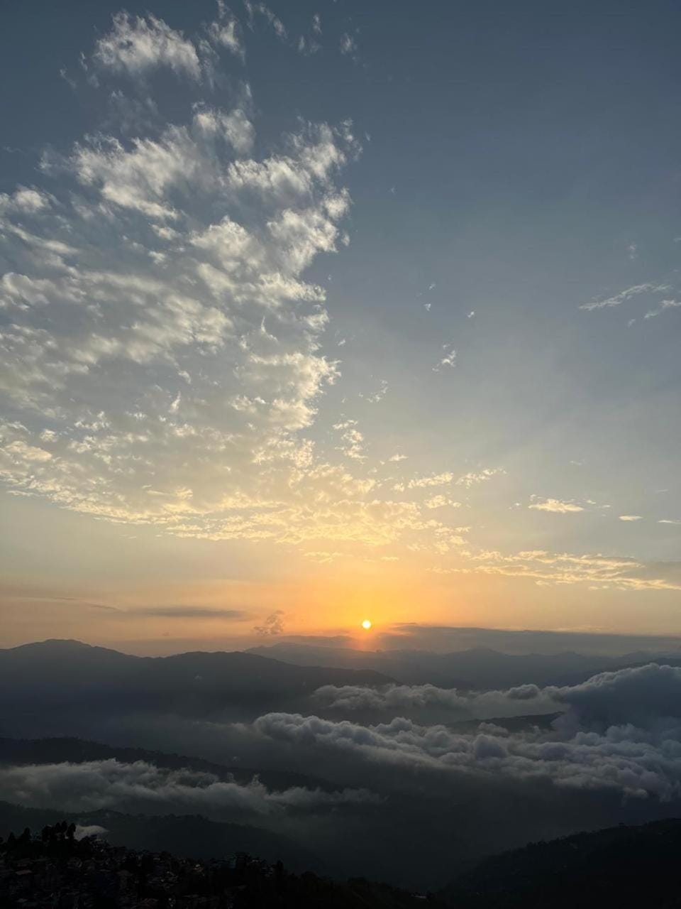 Natural landscape, Sunset