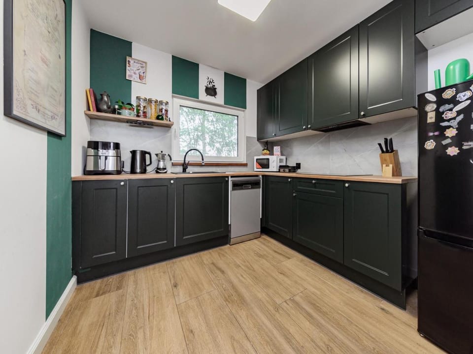 Kitchen or kitchenette, dishwasher, oven, pet friendly, stove, toaster