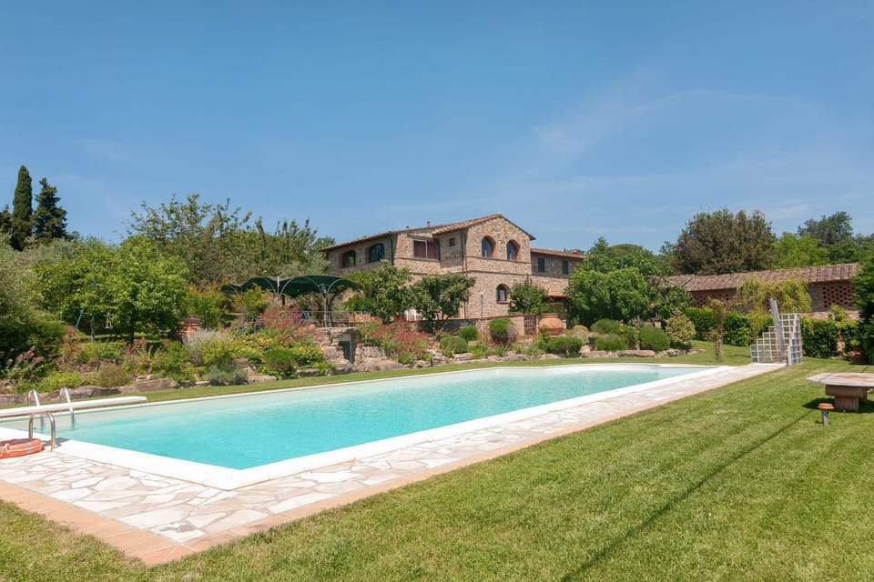 Property building, Living room, Swimming pool