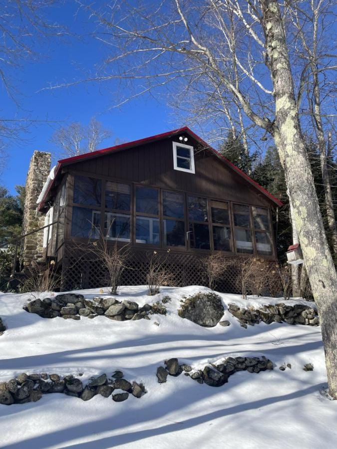 Property building, Natural landscape, Winter