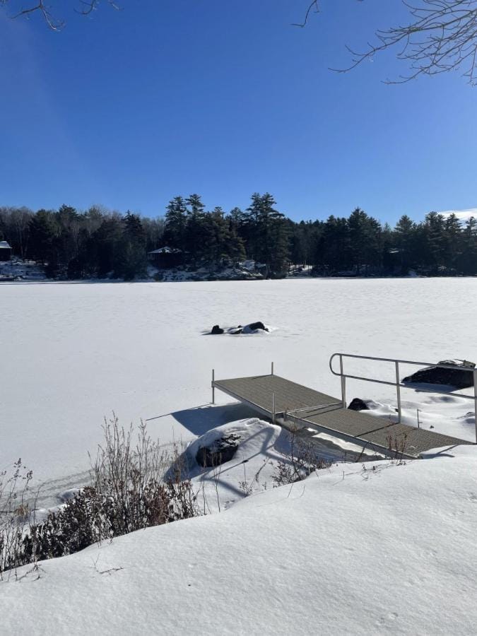 Natural landscape, Winter, Lake view