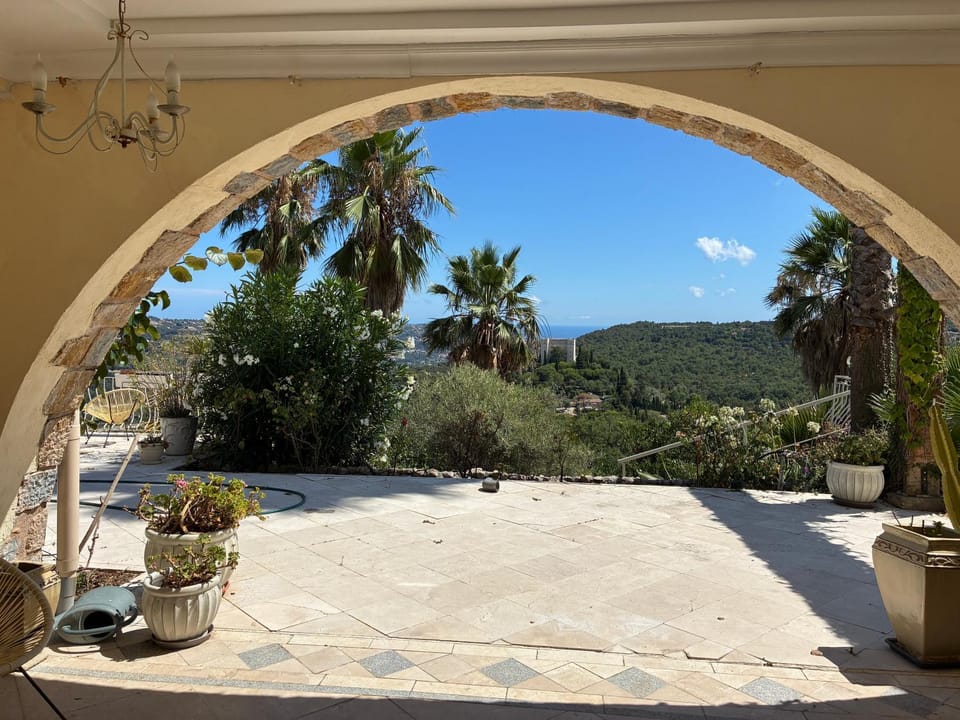 Spring, Day, Natural landscape, Garden, Garden view, Mountain view