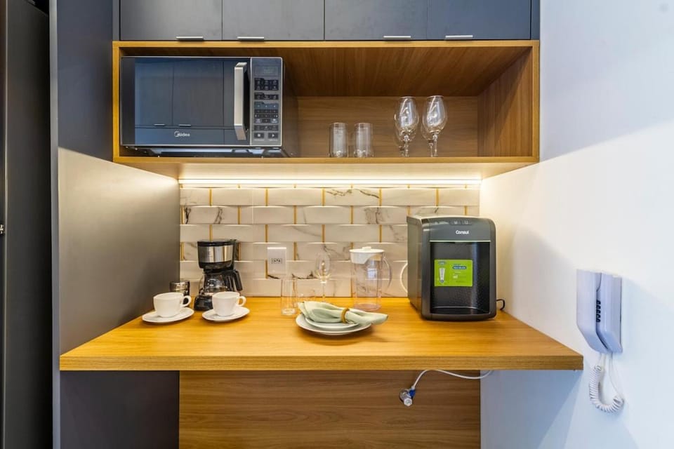 FL1210 · FL1210 Novinho e Equipado no coração da Faria Lima Apartment in Sao Paulo City