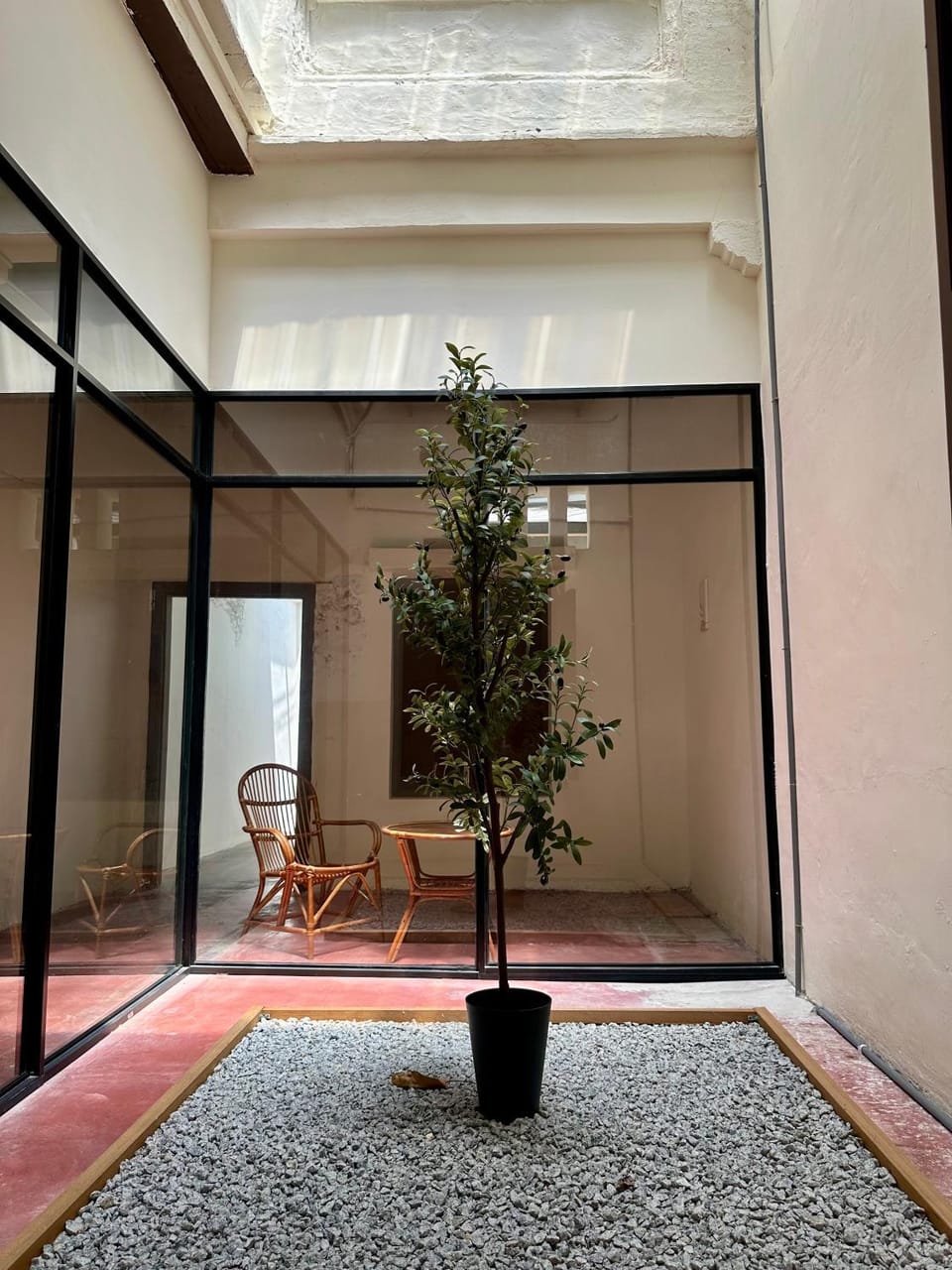 Patio, Day, Garden, Seating area, Garden view