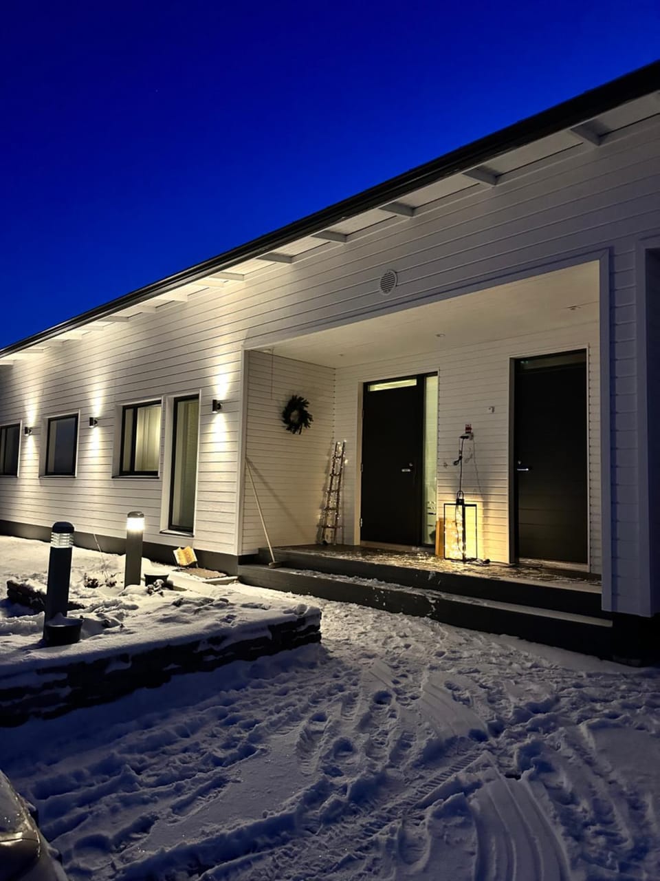 Property building, Winter