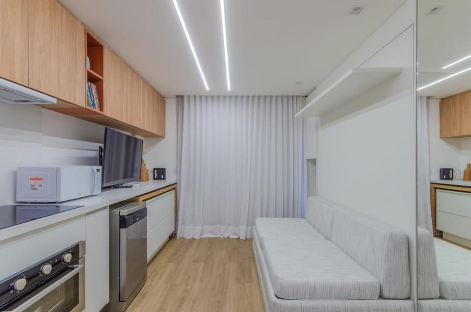 V1501 - Loft| Metrô| Ar-Cond.|Academia| Mercado 24h Apartment in Sao Paulo City