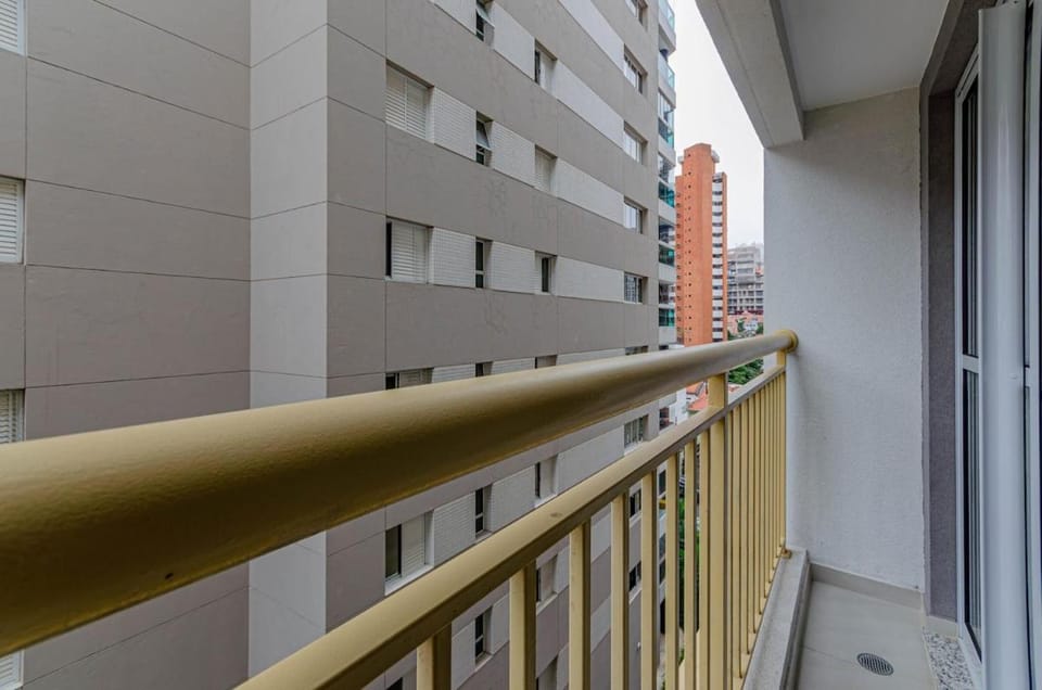 P614 Sua casa em SP, com academia e Rooftop Apartment in Sao Paulo City