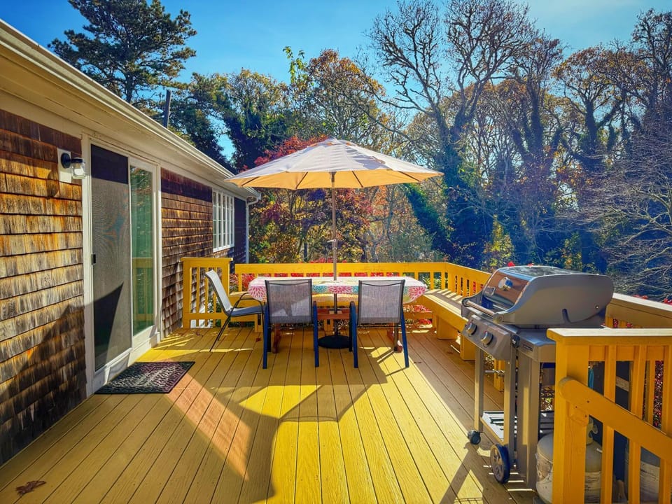 Patio, BBQ facilities, Dining area