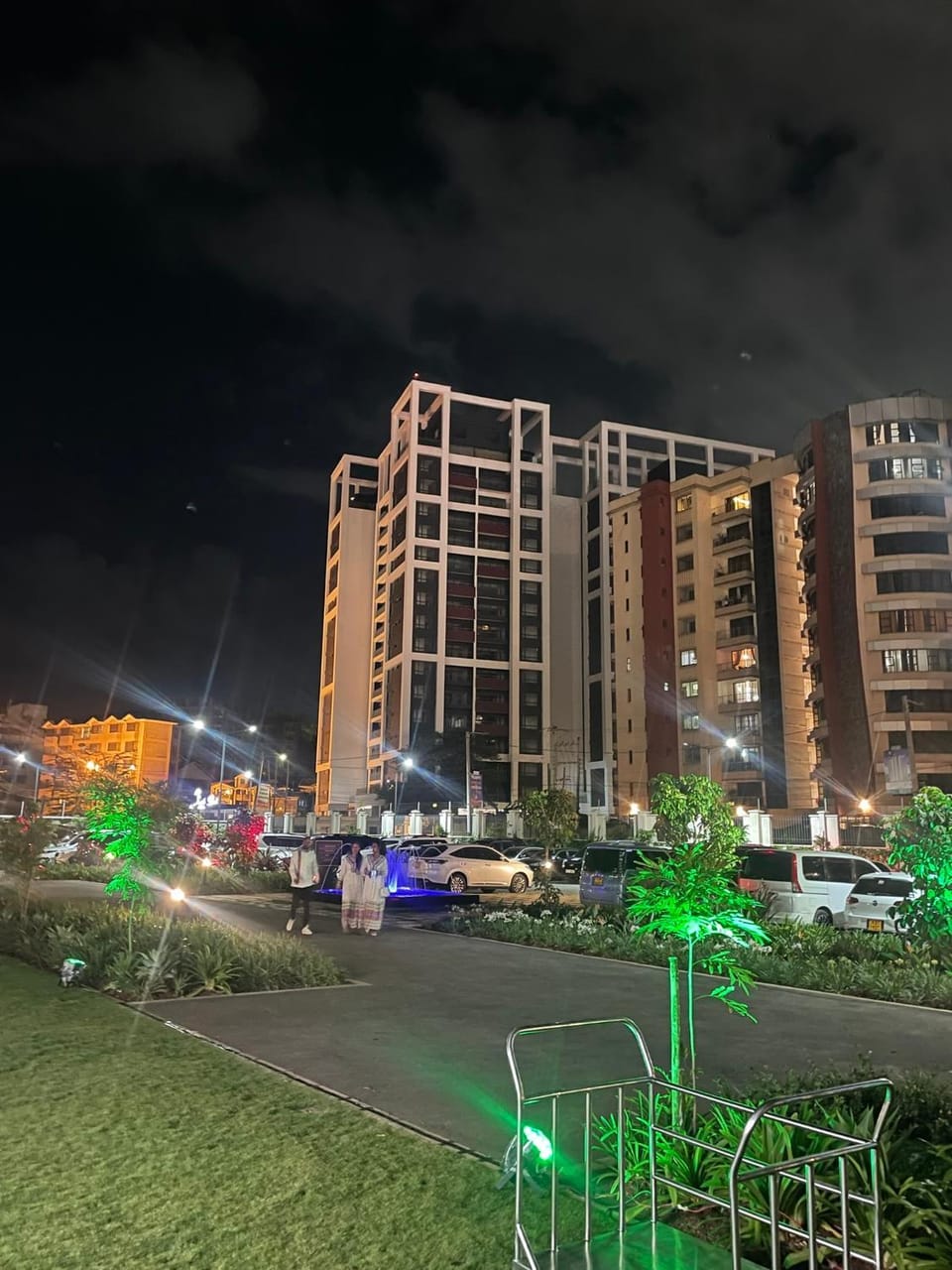 Property building, Night