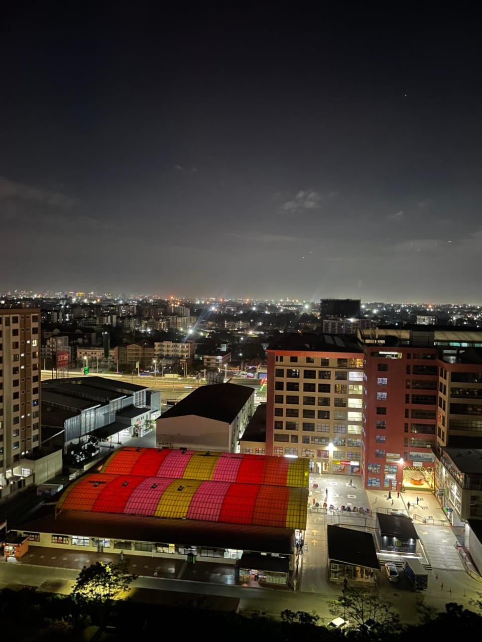Night, City view