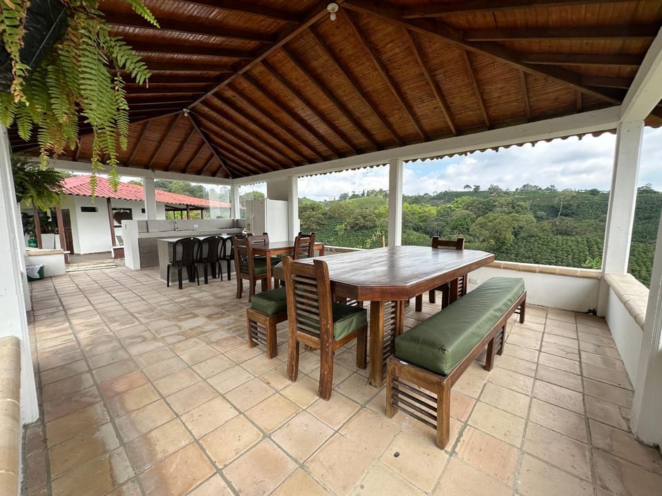 Day, View (from property/room), Balcony/Terrace, Kitchen or kitchenette, Dining area