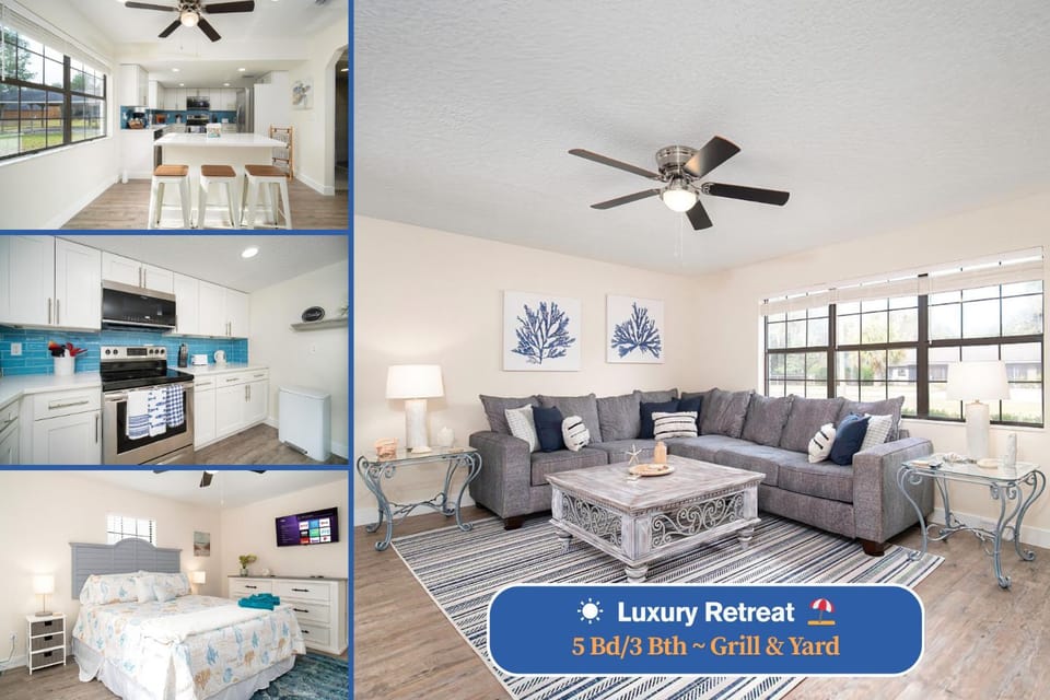 Living room, Bedroom, kitchen