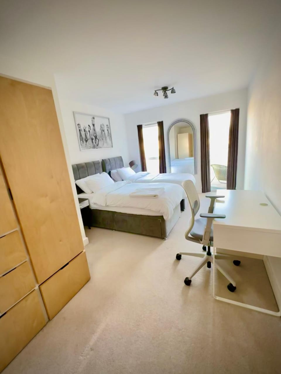 Bed, Bedroom